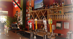 El Coqui at the bar